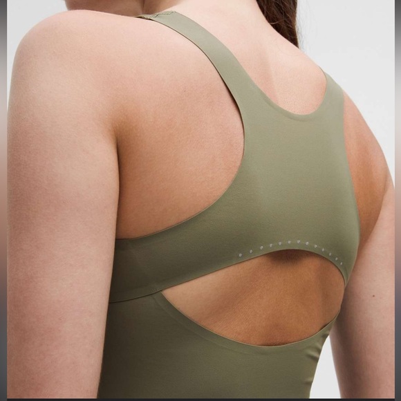 lululemon athletica Tops - lululemon athletica Olive Green Tank Top